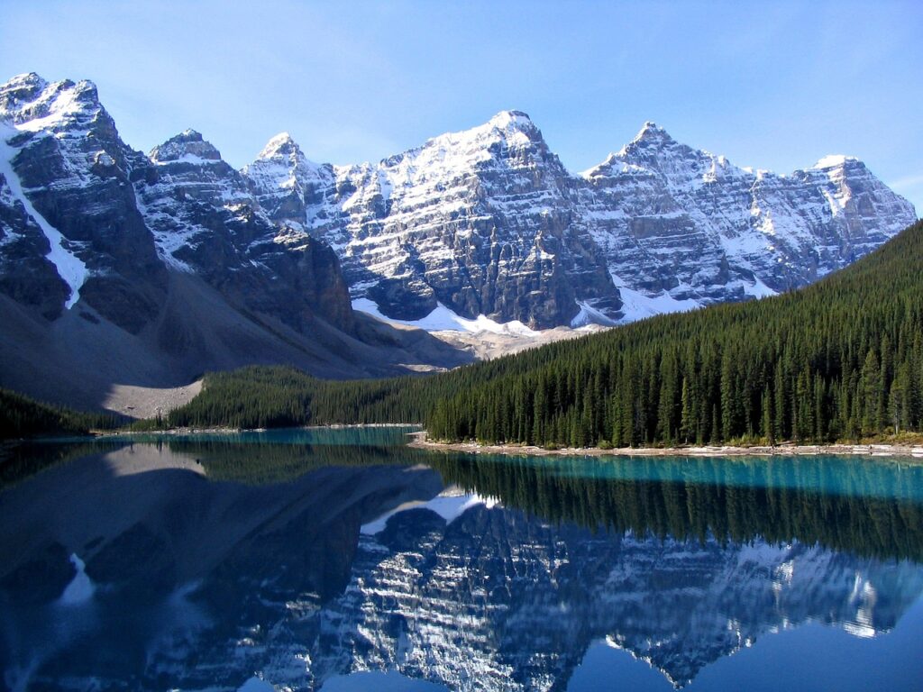 banff, lake, national park